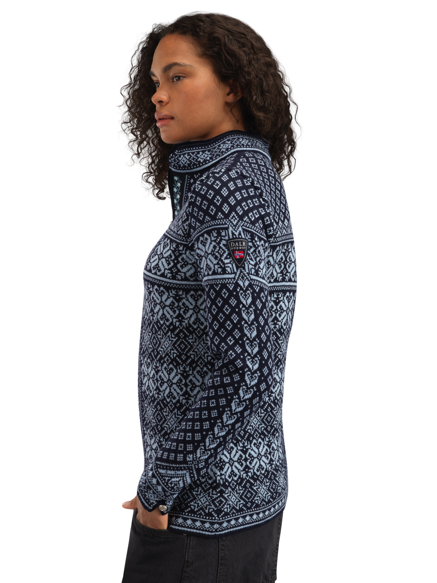 Peace Women’s Knit Sweater  blue