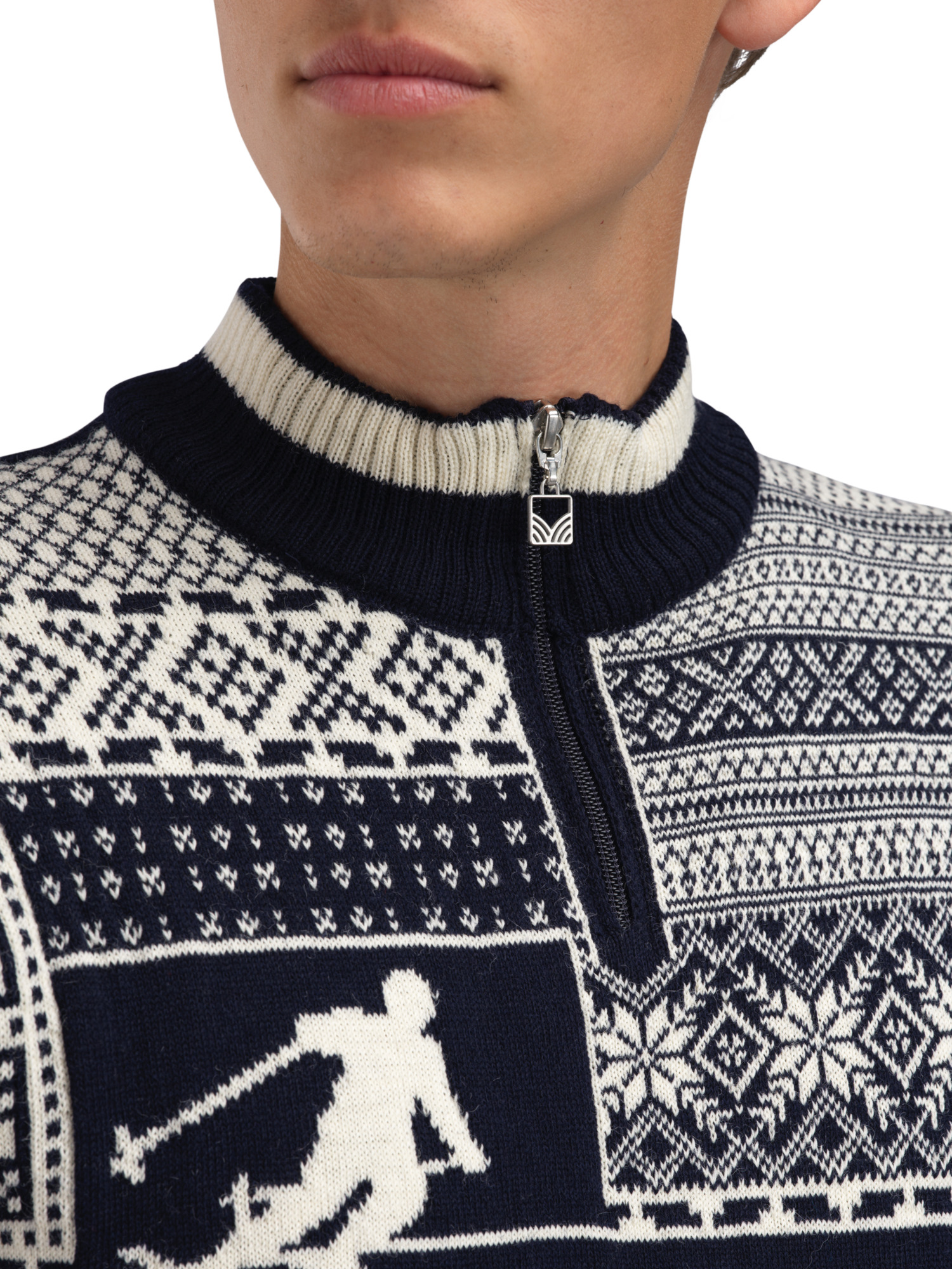 History Sweater - Norwegian Wool blue