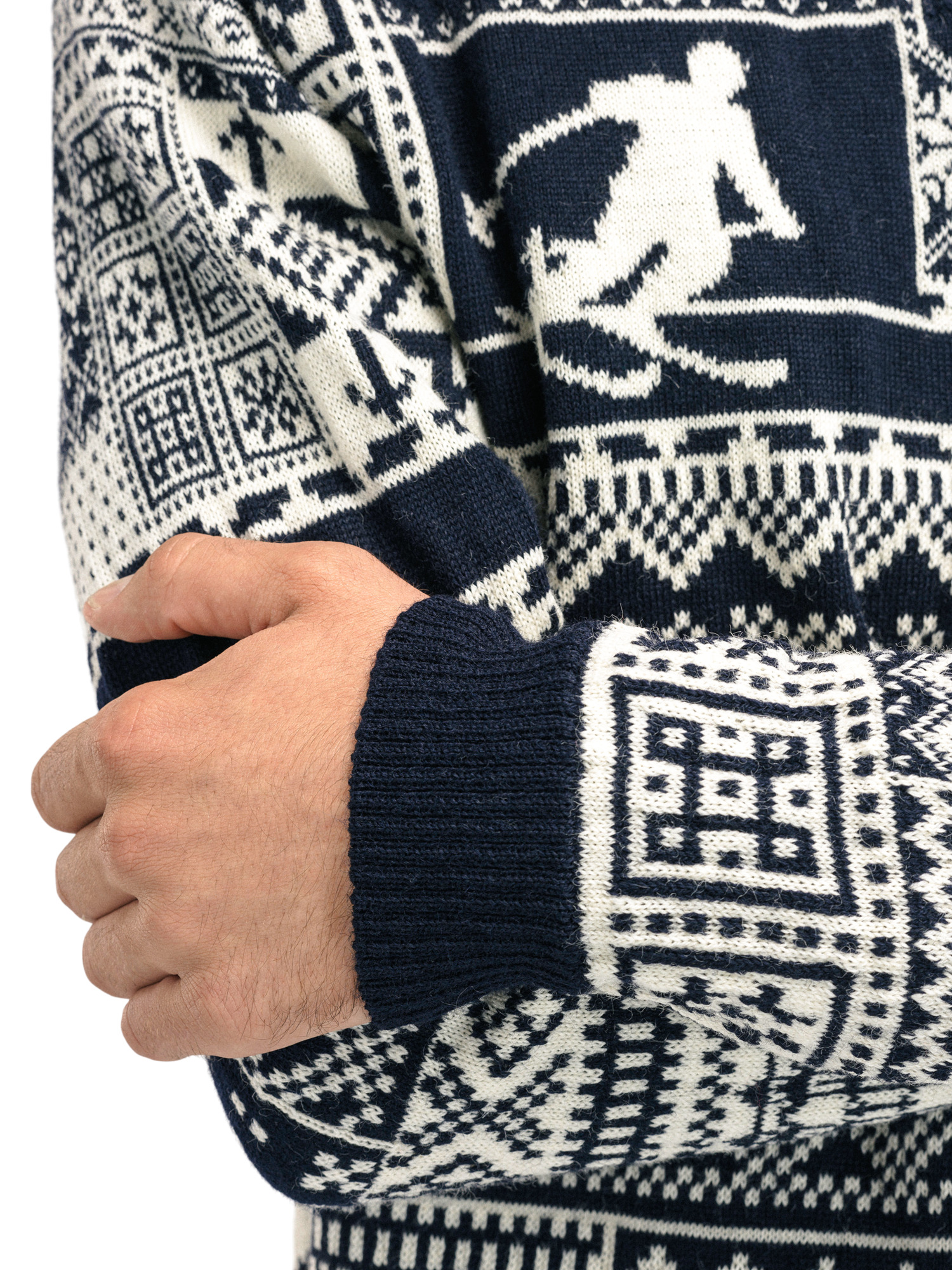 History Sweater - Norwegian Wool blue